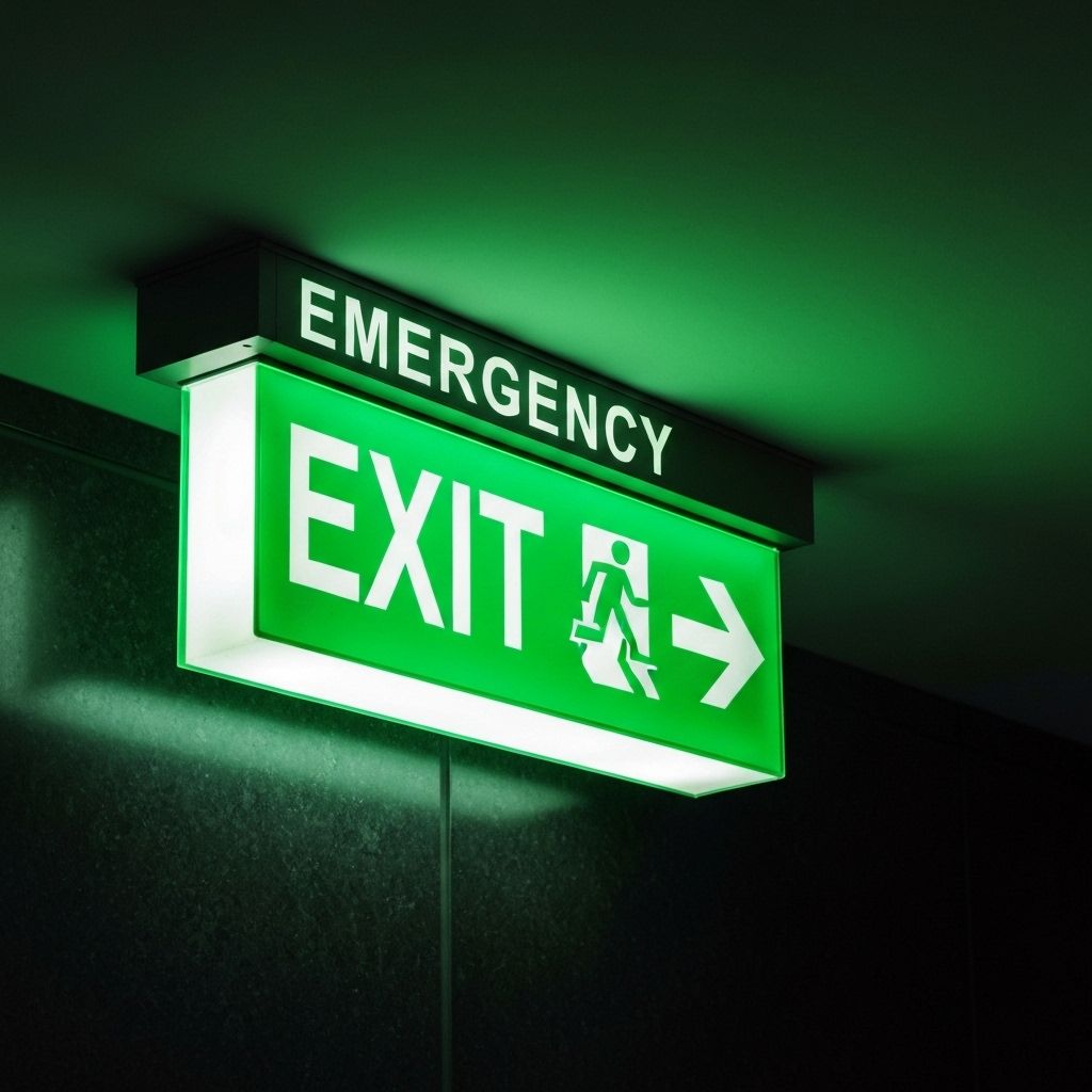 Éclairage d'urgence