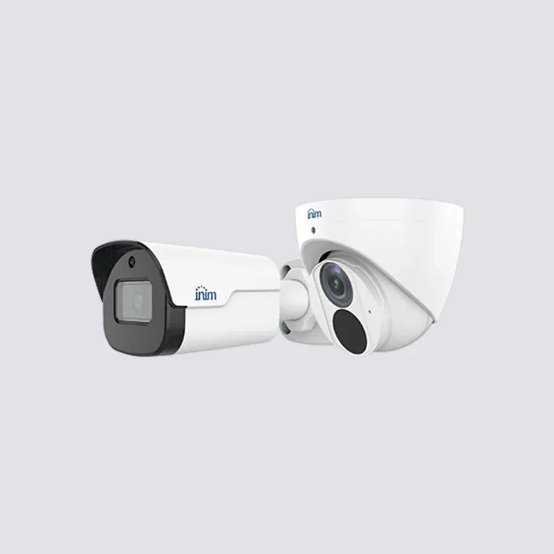 Caméra IP 4 MP avec optique fixe et Intelligent Detection